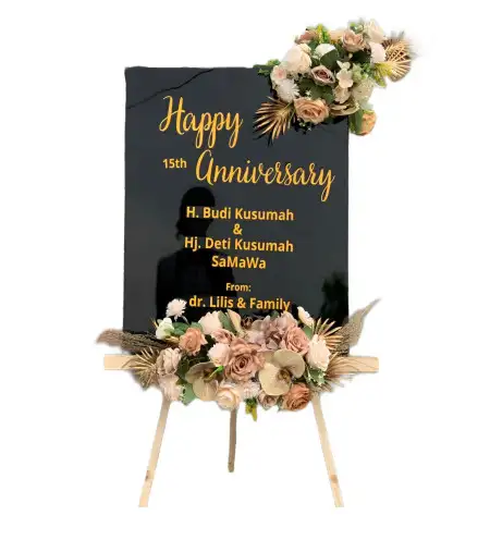 Papan Bunga Akrilik Curug Kulon