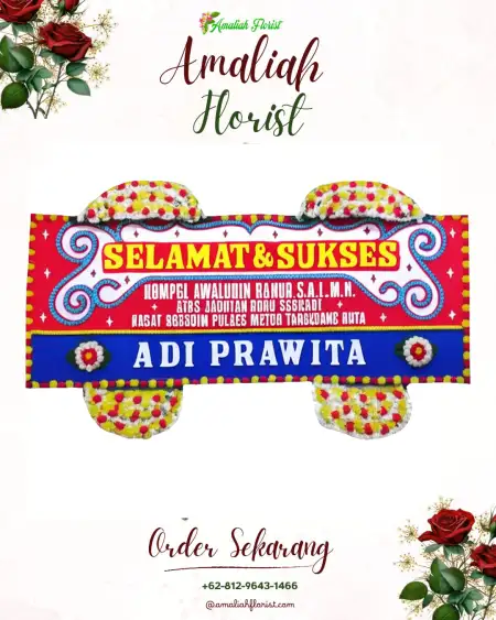 Papan Bunga Ucapan Selamat Curug Kulon